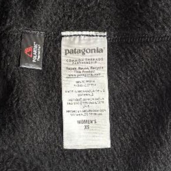 Patagonia Re-Tool Snap-T® Black Fleece Pullover - Picture 5 of 6